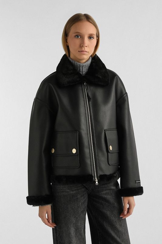 Дубленка из искусственной кожи Exchange Armani