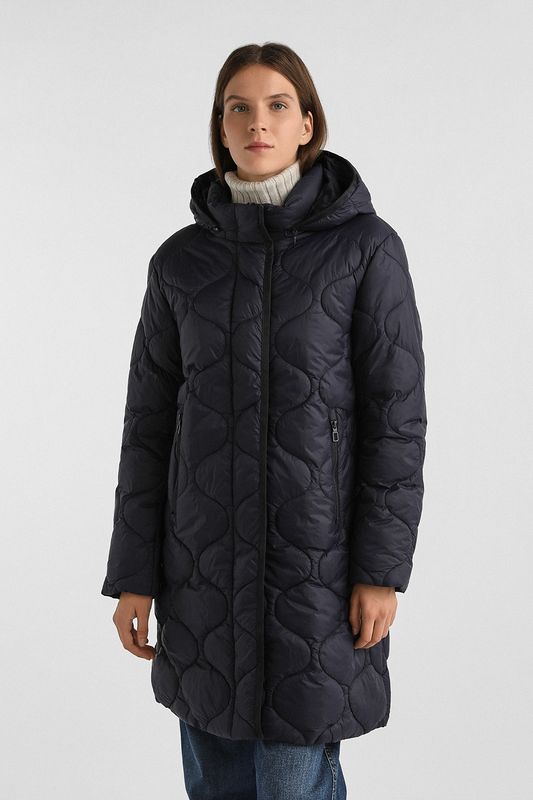 Пуховик с капюшоном удлиненный Gerry Weber