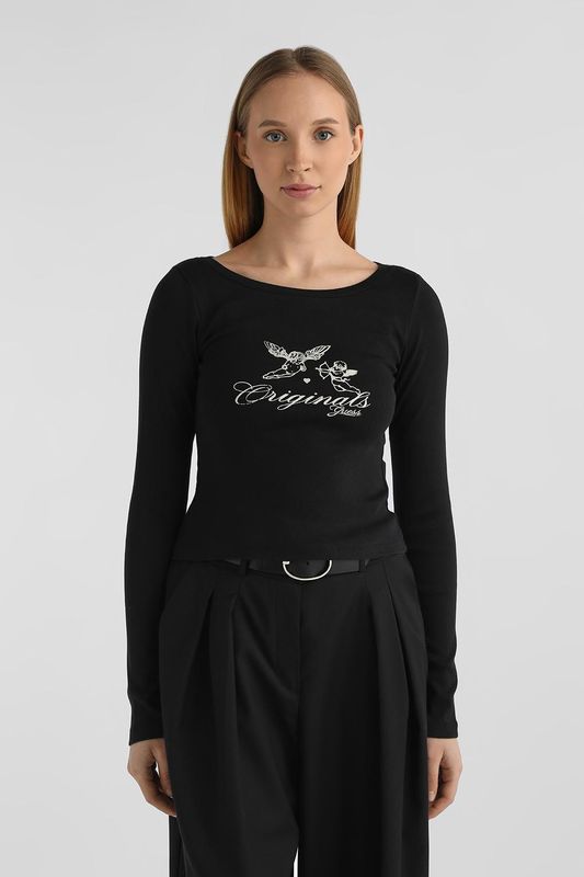 Футболка с длинным рукавом Guess Jeans