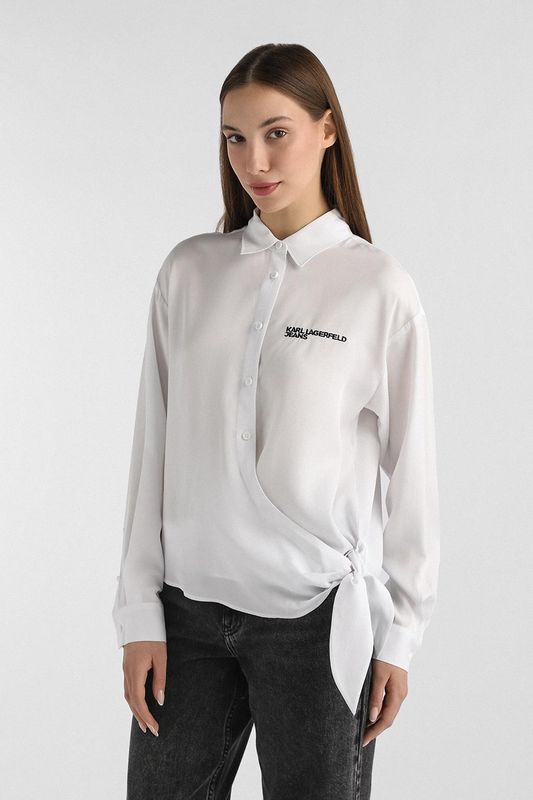 Рубашка на завязках Karl Lagerfeld Jeans