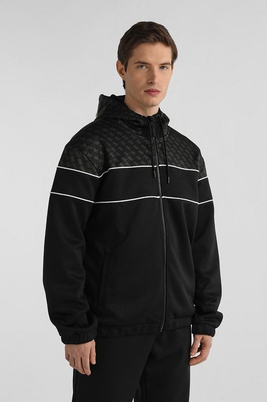 Толстовка на молнии с капюшоном Guess