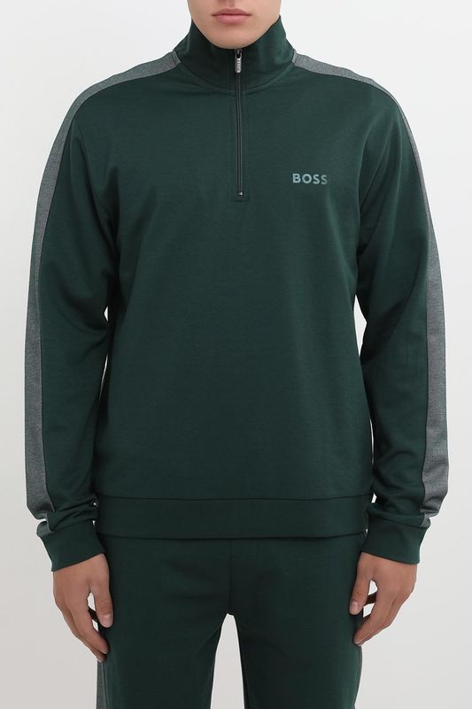 Толстовка с воротником на молнии BOSS