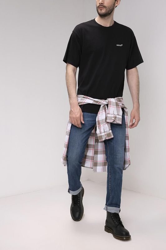 Футболка с логотипом бренда LEVI'S