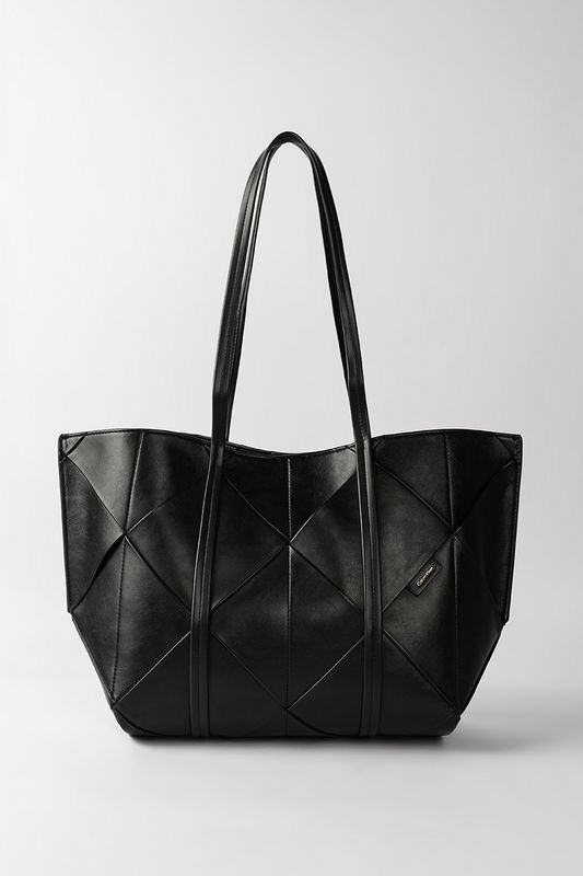 Сумка шоппер Woven Emblem Calvin Klein