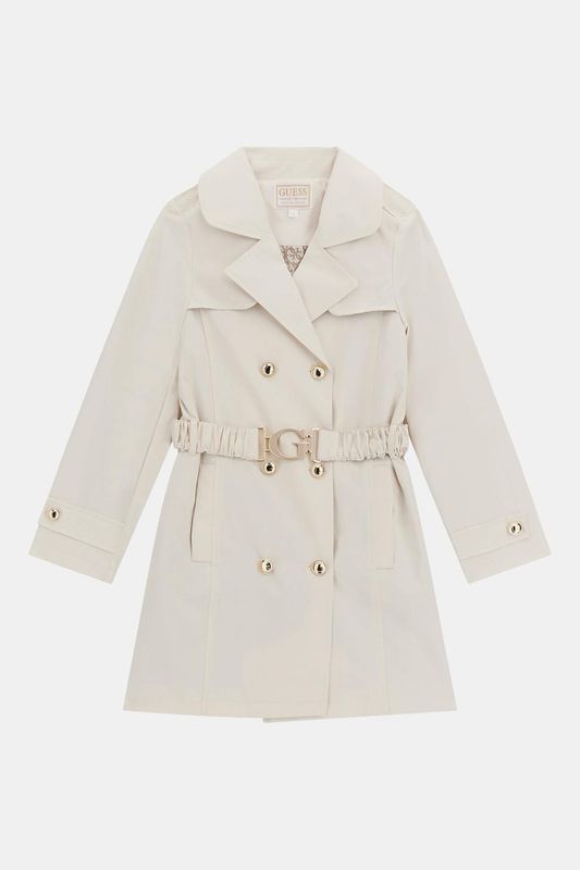 Тренч классический на поясе Guess