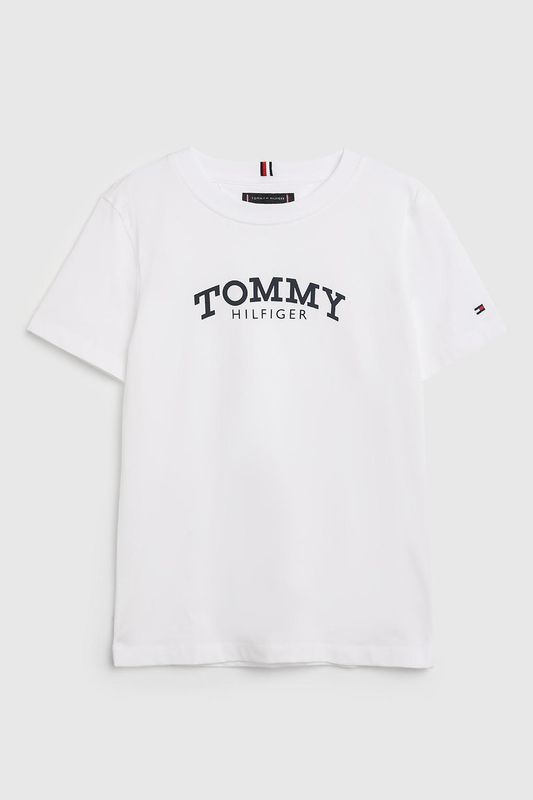 Футболка хлопковая с логотипом Tommy Hilfiger