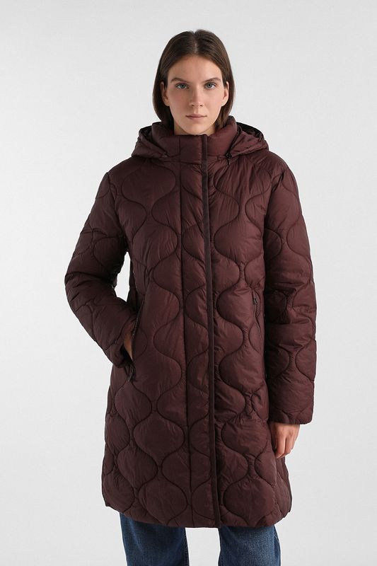 Пуховик с капюшоном удлиненный Gerry Weber