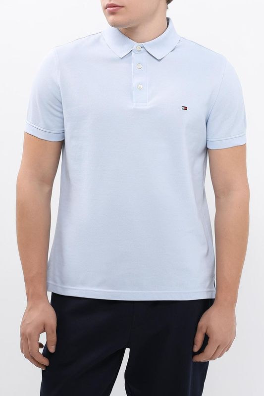 Поло хлопковое Tommy Hilfiger