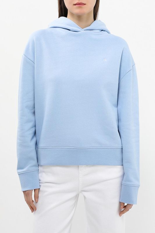 Худи хлопковое Calvin Klein