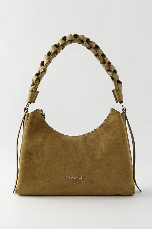 Сумка хобо кожаная Boheme Suede Bimaterial Coccinelle