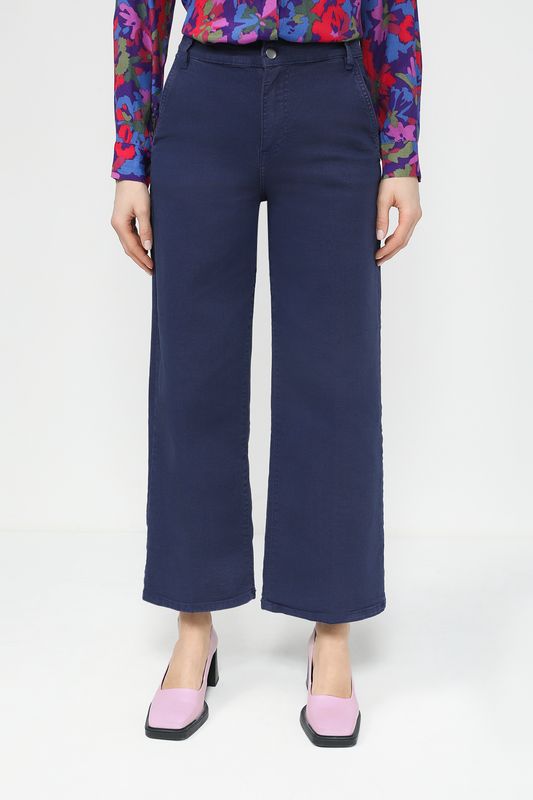 Брюки клеш хлопковые OVS