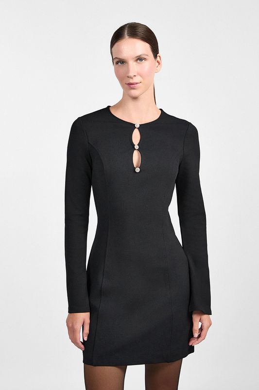 Платье трикотажное с вырезами Guess