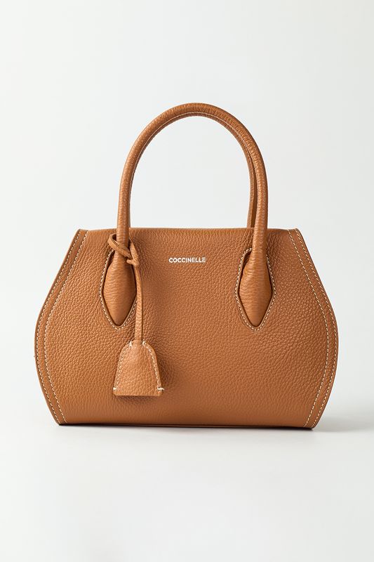 Сумка сэтчел кожаная Coccinelle