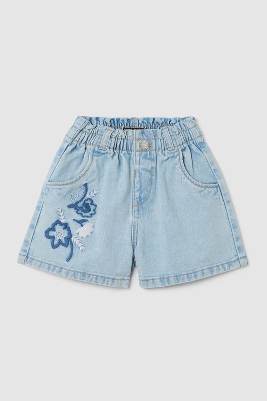 Шорты джинсовые с вышивкой Republic of Denim