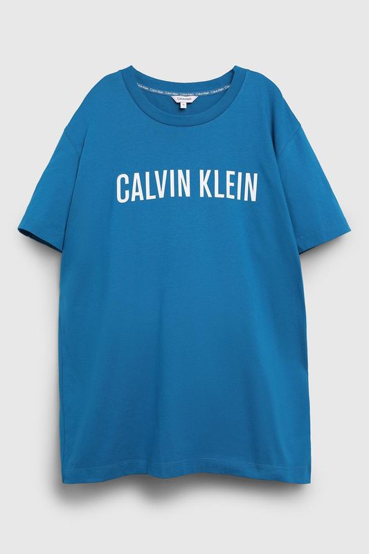 Футболка хлопковая с логотипом Calvin Klein
