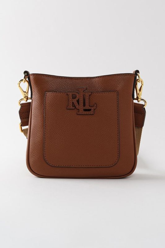 Сумка кросс-боди кожаная Cameryn Lauren Ralph Lauren
