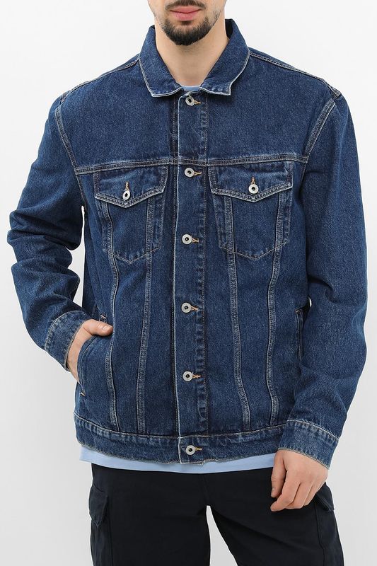 Куртка джинсовая прямого кроя PEPE JEANS