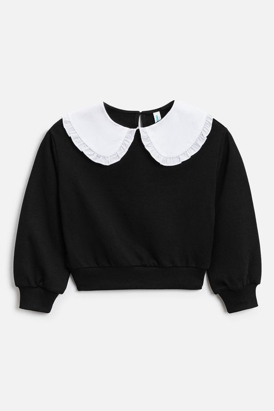 Джемпер хлопковый с круглым воротником ACOOLA