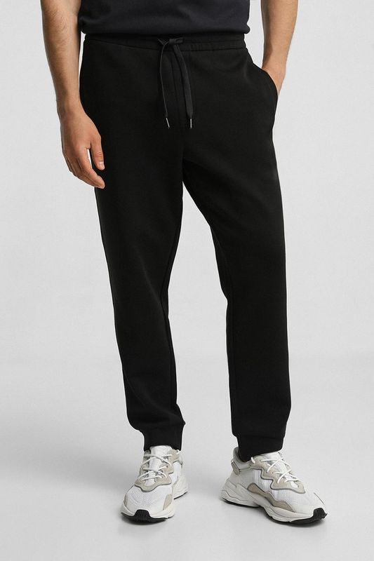 Брюки хлопковые на эластичном поясе Armani Exchange