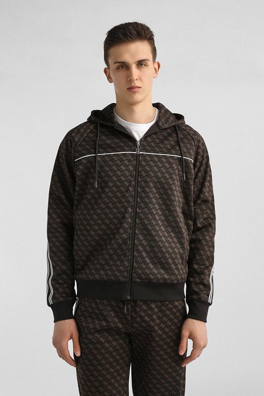 Толстовка на молнии с капюшоном Guess