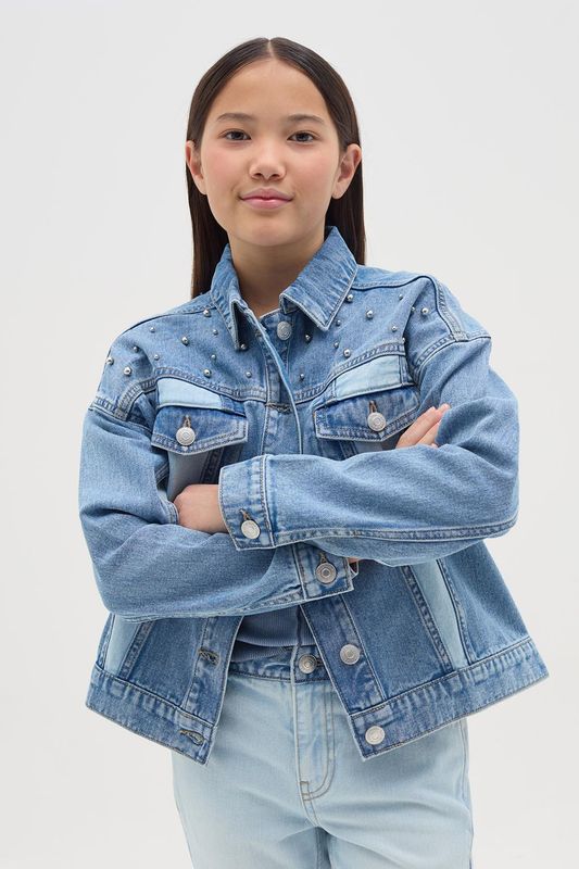 Куртка джинсовая с бусинами Republic of Denim