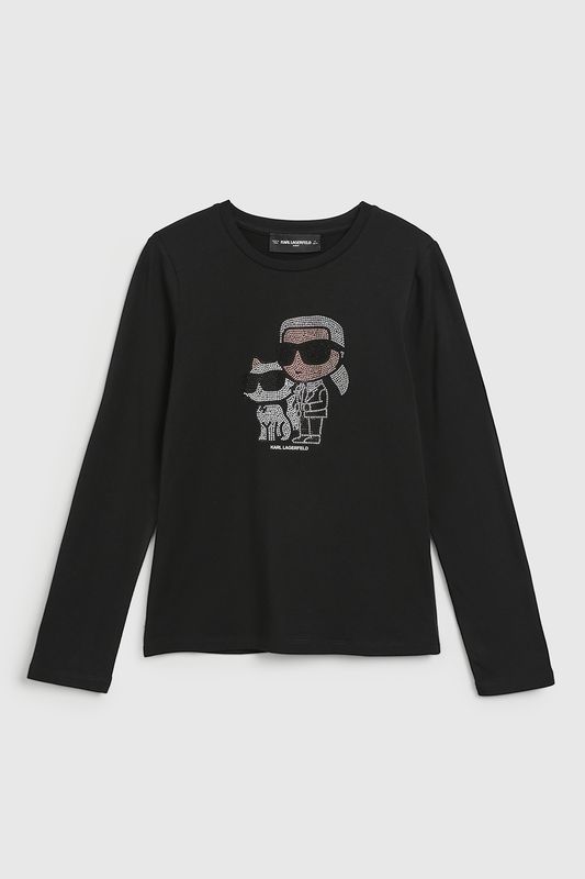 Дет. Футболка с длинным рукавом Karl Lagerfeld