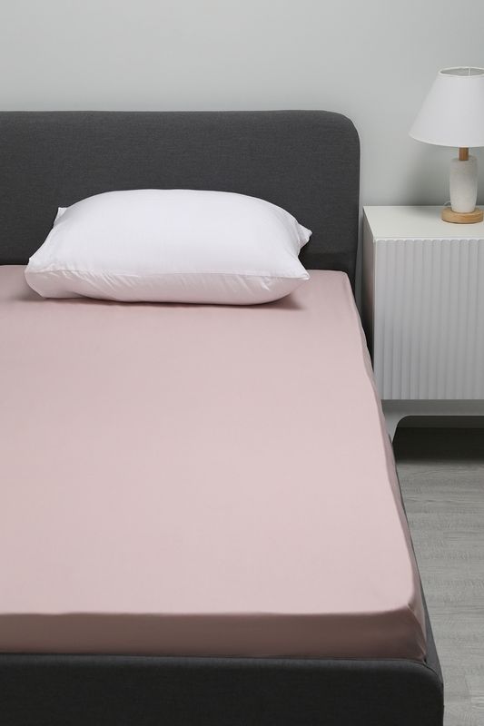 Простыня из сатина Dusty Rose 21maison