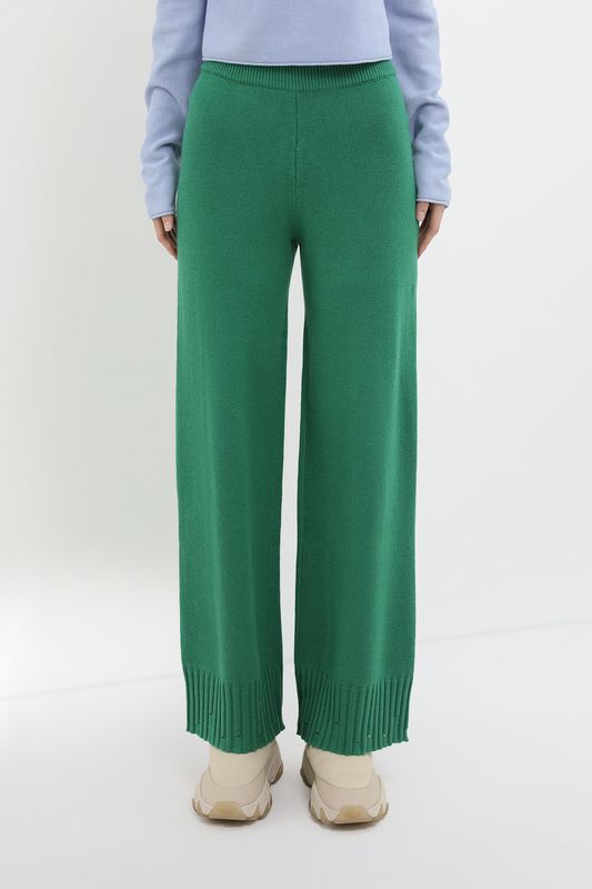 Брюки вязаные на эластичном поясе SABRINA SCALA