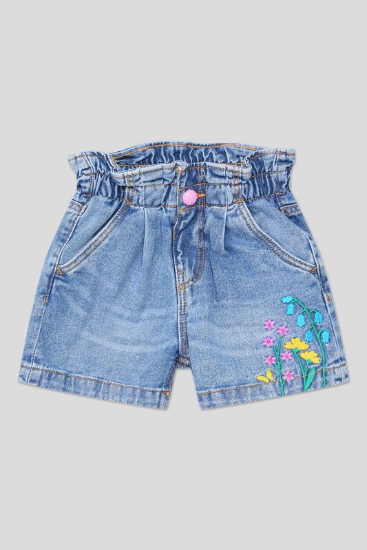 Шорты джинсовые на эластичном поясе Republic of Denim