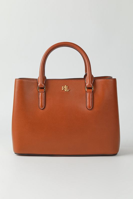 Сумка сэтчел кожаная Marcy Lauren Ralph Lauren