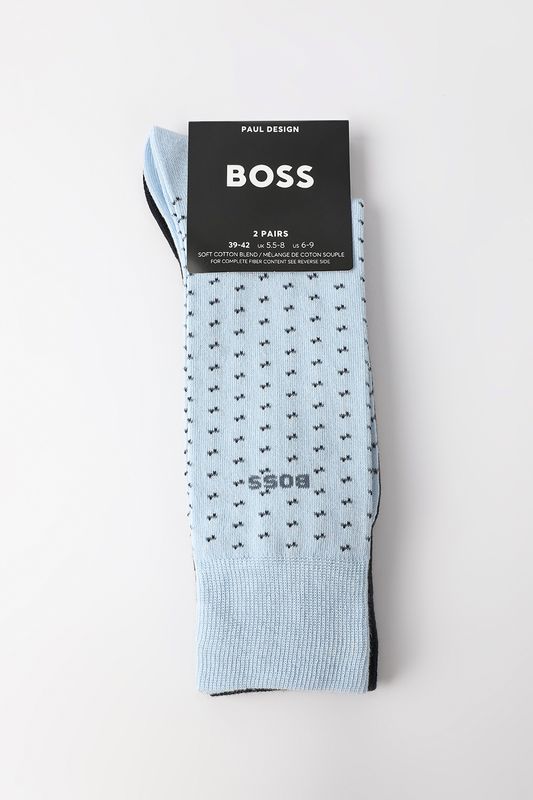 Набор из 2 пар хлопковых носков BOSS