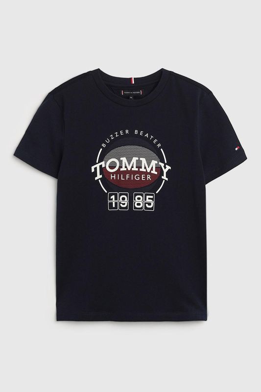 Футболка хлопковая с логотипом Tommy Hilfiger