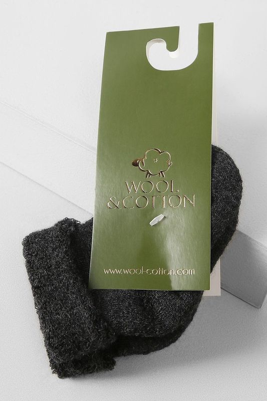 Плюшевые носки для младенцев Wool&Cotton