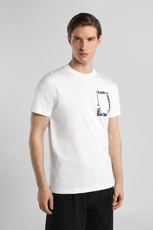 Футболка хлопковая Karl Lagerfeld Jeans