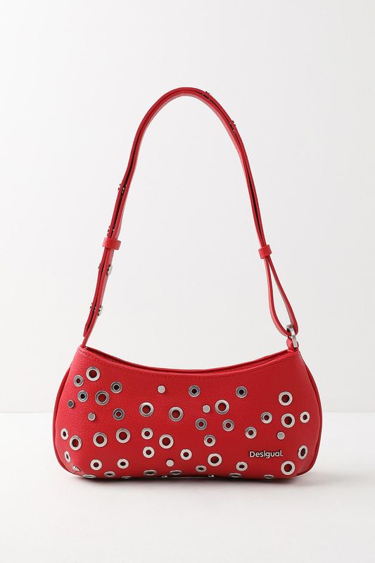 Сумка хобо с заклепками Rebel Desigual
