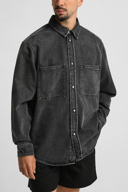 Рубашка джинсовая с карманами Calvin Klein Jeans