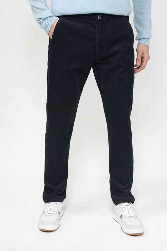 Хлопковые брюки прямого кроя Marc O'Polo Denim