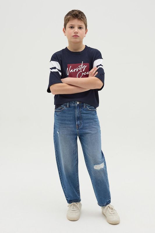 Джинсы рваные Republic of Denim