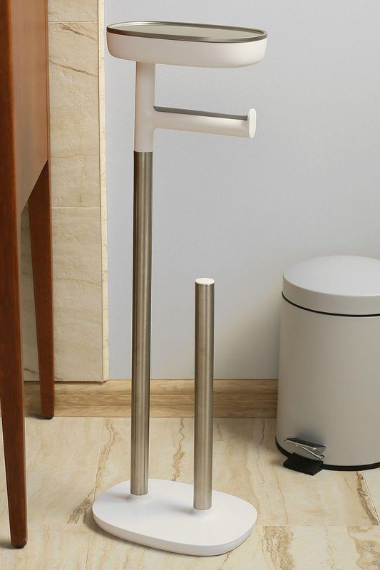 Держатель для туалетной бумаги с подносом EasyStore Joseph Joseph
