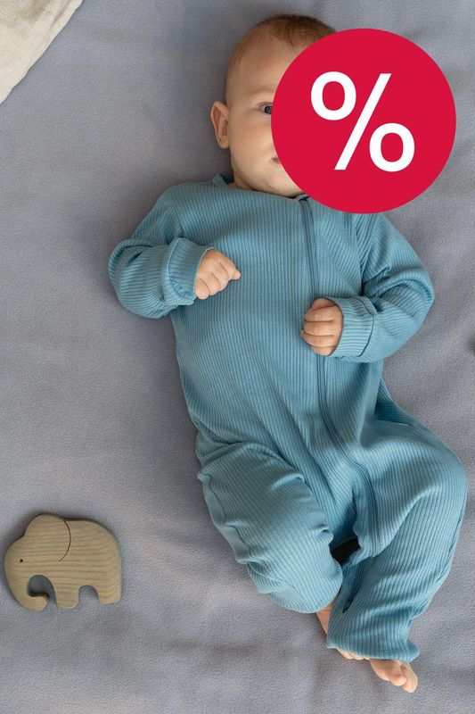 Хлопковый комбинезон на молнии Aspaya