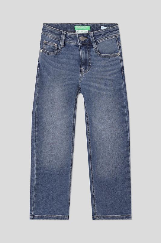 Джинсы прямого кроя Benetton