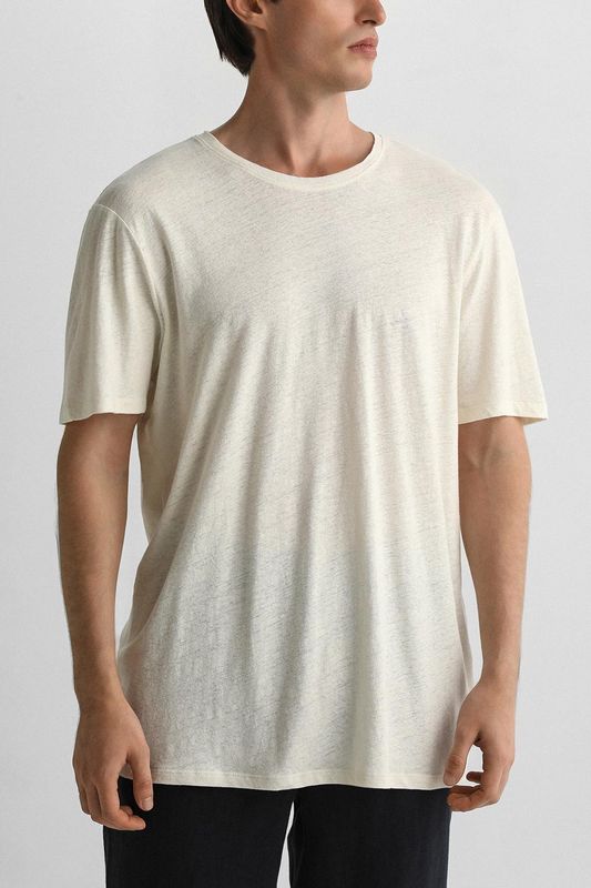 Футболка их льна и хлопка Casual Friday