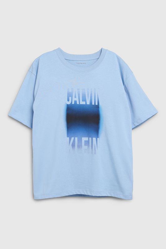 Футболка хлопковая с логотипом Calvin Klein Jeans