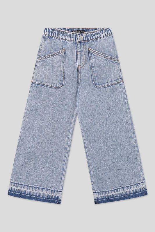 Джинсы на эластичном поясе с необработанным краем Republic of Denim