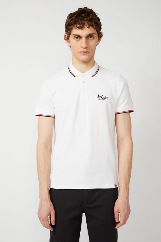 Поло с коротким рукавом классического кроя Lee Cooper