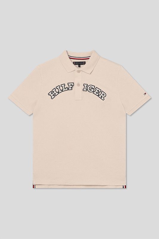 Поло хлопковое с логотипом Tommy Hilfiger