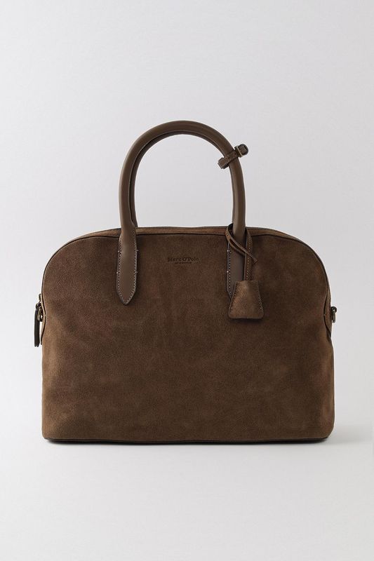 Сумка сэтчел кожаная Shopper M Marc O'Polo