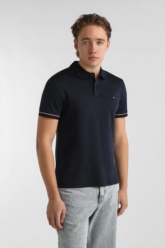 Поло хлопковое Tommy Hilfiger