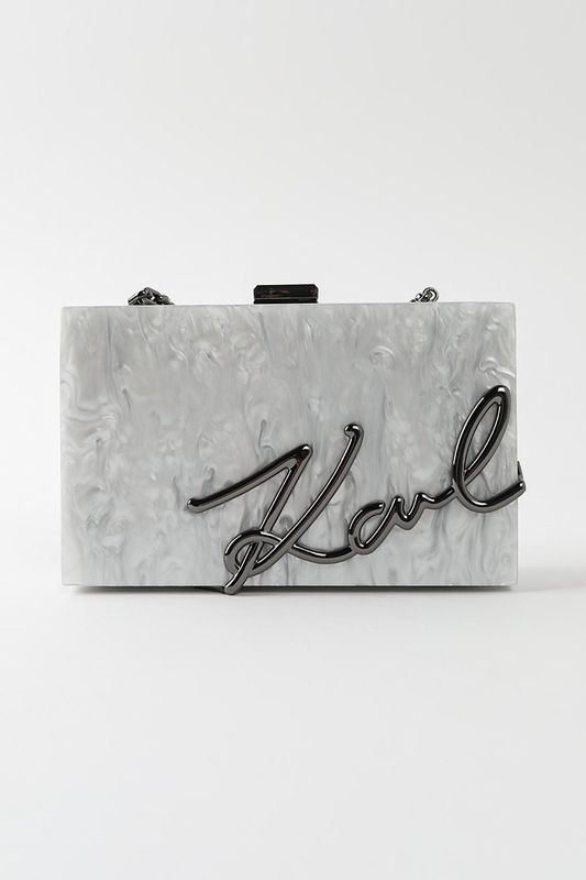 Сумка клатч с логотипом soiree Karl Lagerfeld