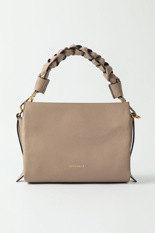 Сумка сэтчел кожаная Coccinelle